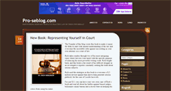 Desktop Screenshot of pro-seblog.com
